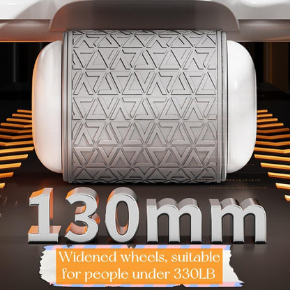 Tusmad New Auto Rebound Ab Roller, Automatic Abdominal Rolling Wheel, 4 Elbow Pads Abs Exercise Roller Machine with Timer Home Fitness or Gym Abdominal Exercise Equipment, New CoreTraining Wheel