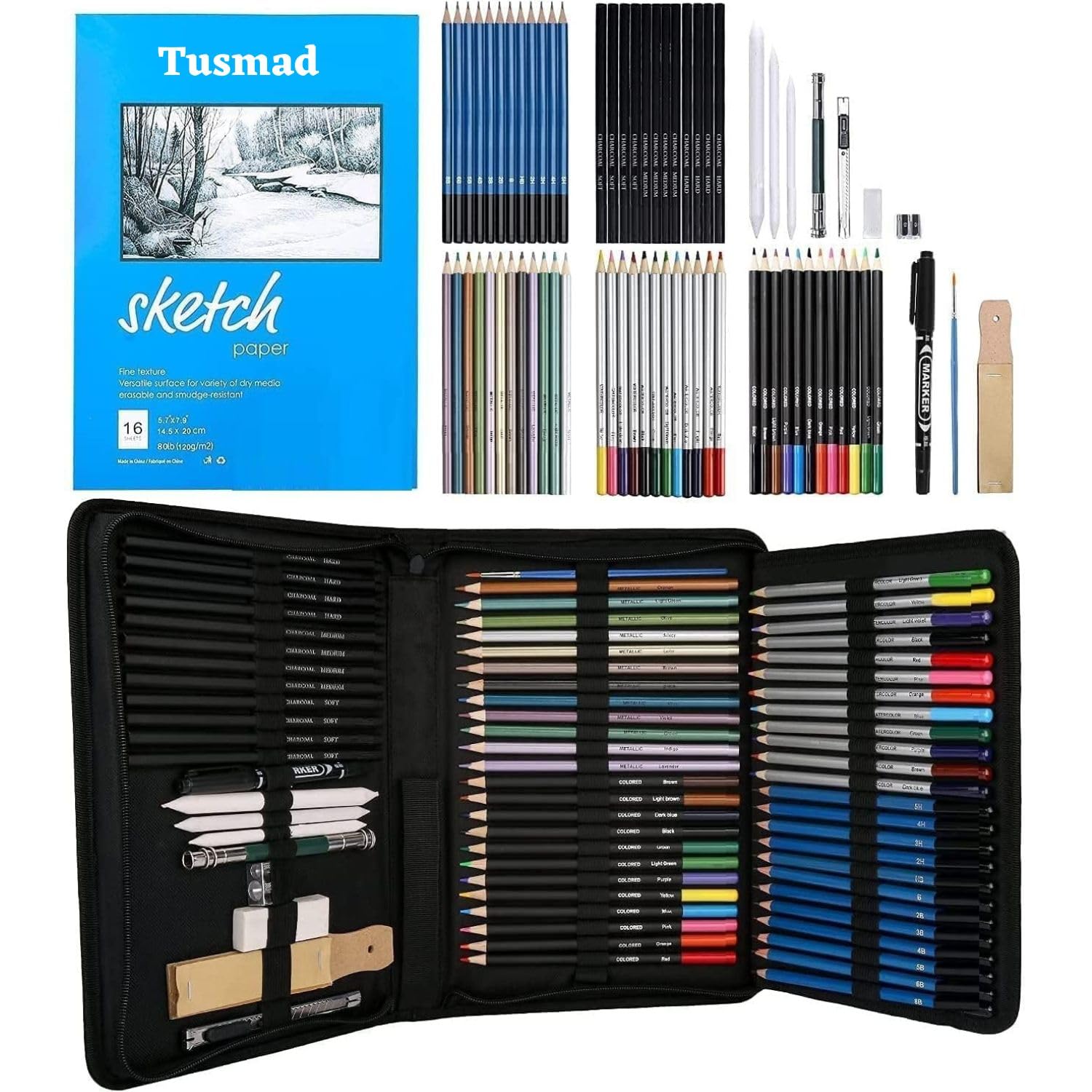 Drawing Pencils For Sketching And Shading Sketch Pencils Set - Temu