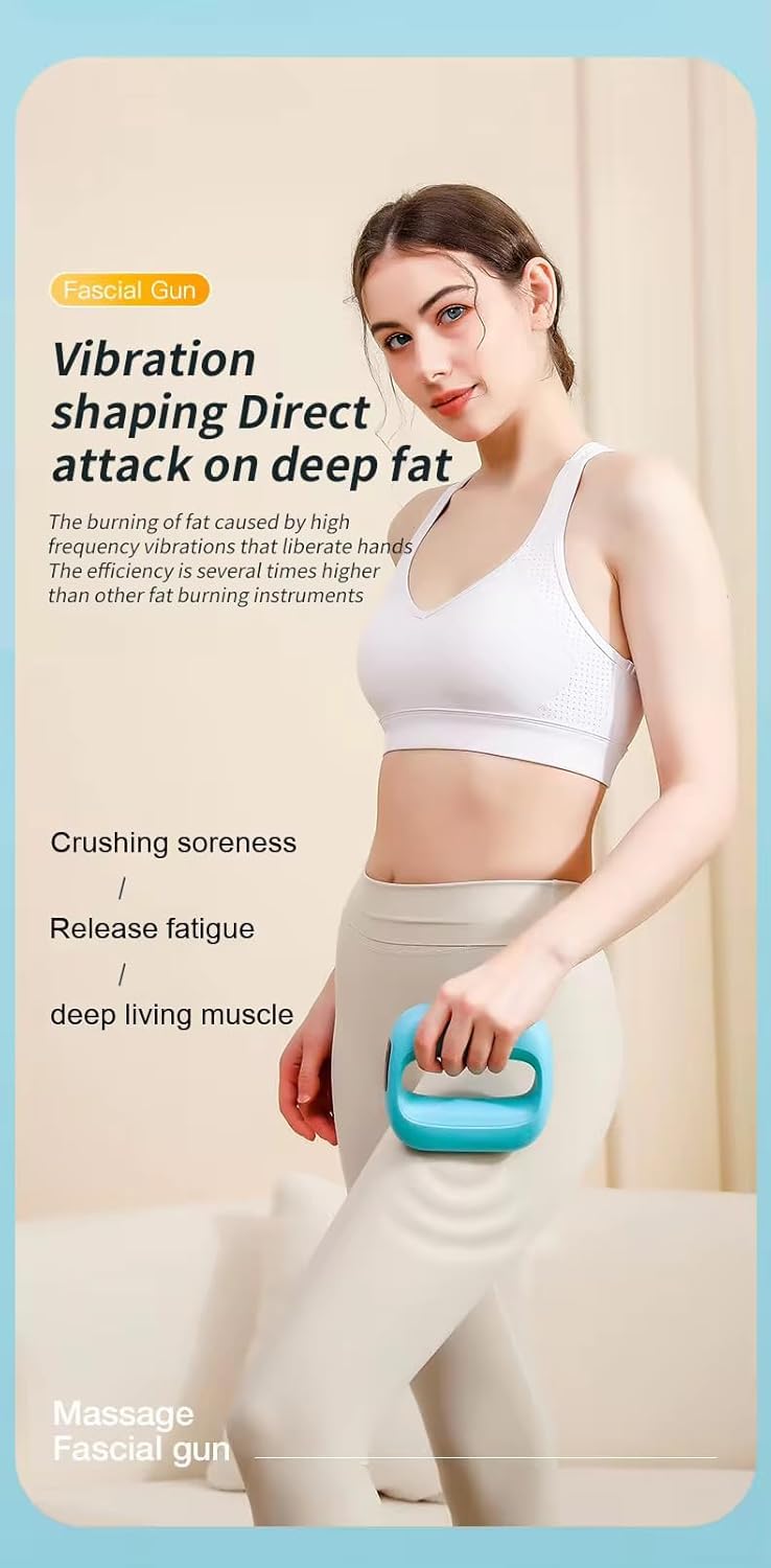 Tusmad 2024 New Full Body Massager Ring Machine for Pain Relief Handheld with Strap |8-Speed Settings for Women & Men Legs, Arms, Use at Home, Gym & During Travel Back Massager Full Body Slimming Massager