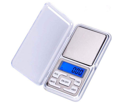 Tusmad Mini Pocket Weight Scale Digital Jewellery/Chem/Kitchen Small Weighing Machine with Auto Calibration, Tare Full Capacity, Operational Temp 10-30 Degree (200/0.01 g)