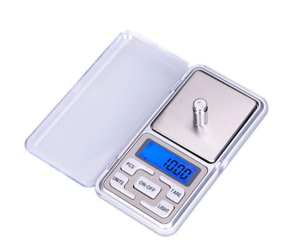 Tusmad Mini Pocket Weight Scale Digital Jewellery/Chem/Kitchen Small Weighing Machine with Auto Calibration, Tare Full Capacity, Operational Temp 10-30 Degree (200/0.01 g)